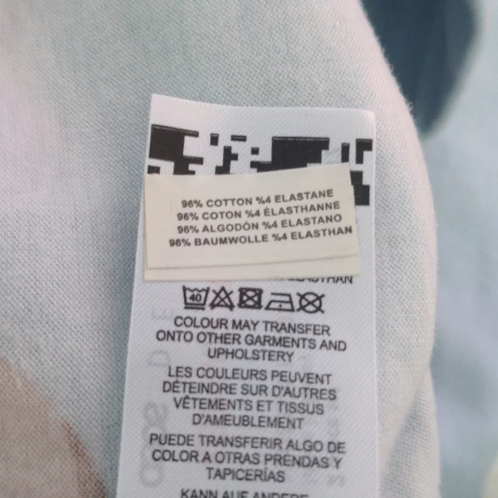ASOS Light Blue Gingerbread Crop Tee and Matching Leggings Christmas Pajamas